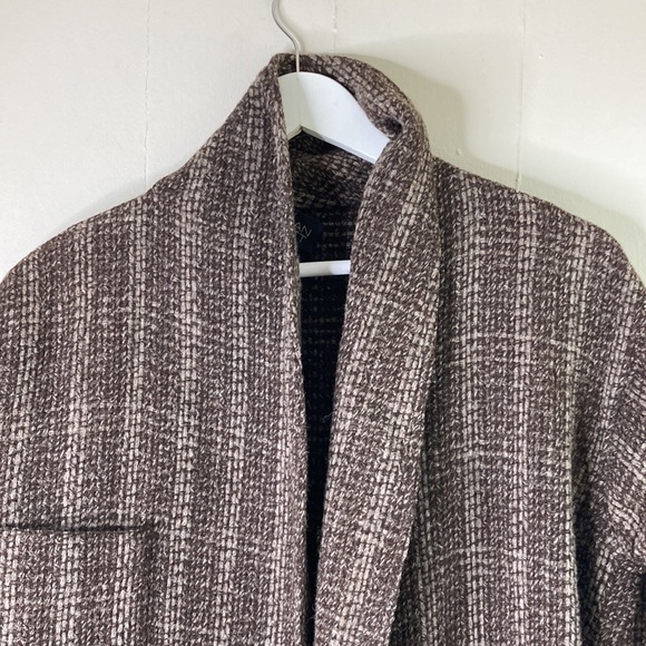 Sheridan Barnett London vintage wool tweed long coat M ( UK 12 US 10) - Picture 6 of 11